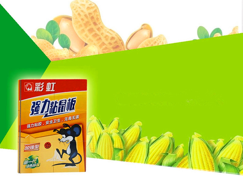milan米兰(中国)体育官方网站粘鼠板采用含有花生香精配方诱饵的专业粘着剂，强力粘胶
