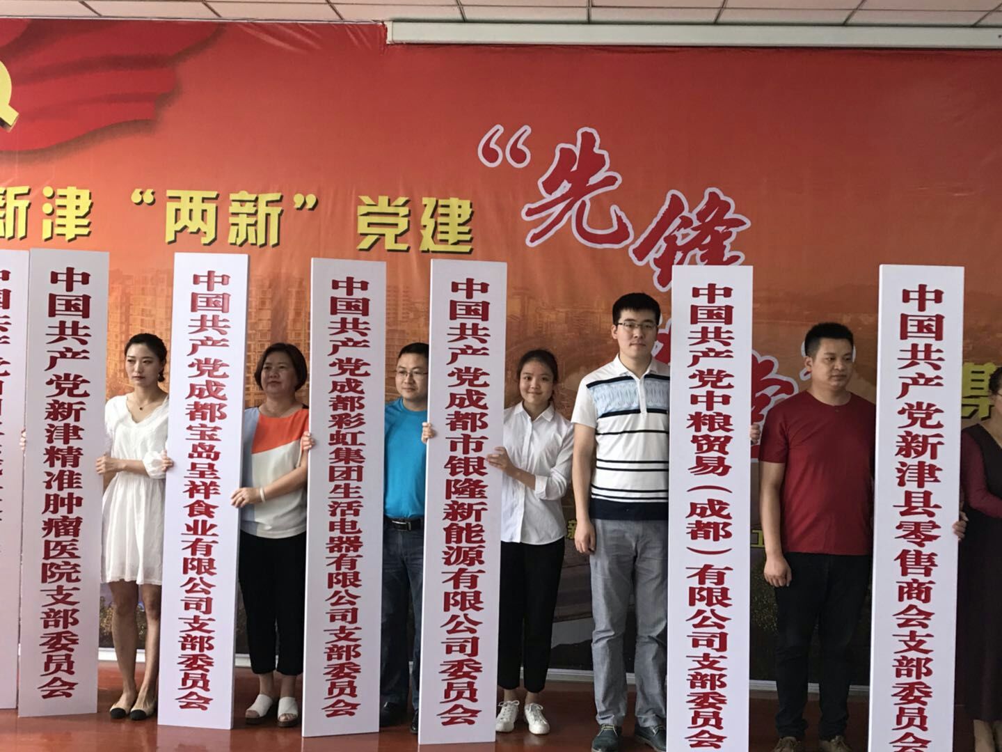 成都milan米兰(中国)体育官方网站集团生活电器有限公司党支部成立