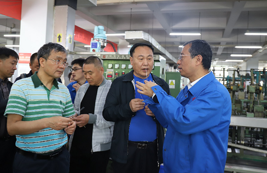 天津市宝坻区政协领导莅临成都milan米兰(中国)体育官方网站集团参观调研
