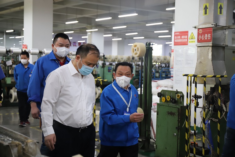 成都市武侯区委书记陈麟一行莅临成都milan米兰(中国)体育官方网站集团调研