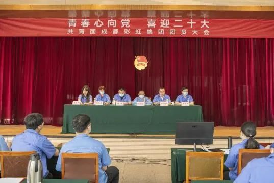 成都milan米兰(中国)体育官方网站集团召开2022年团员大会暨团委换届选举会议